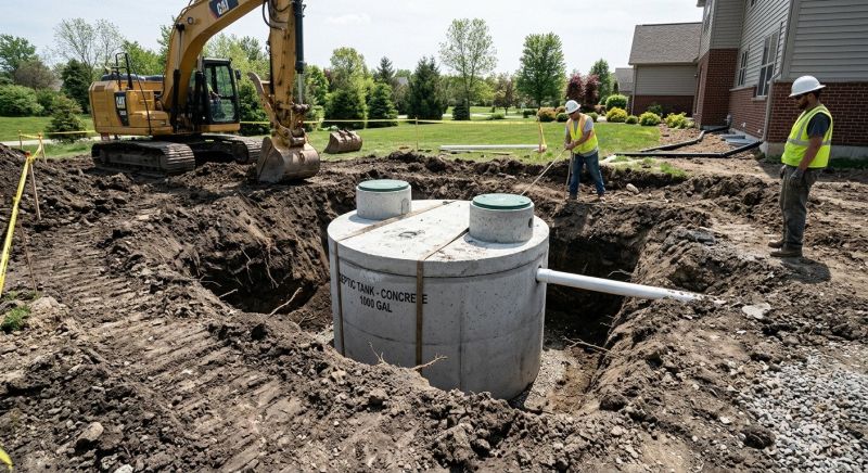 Septic Installation Service in Columbus, OH