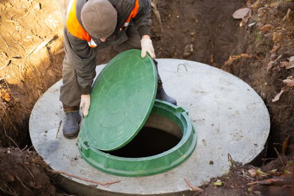 Septic Tank Cover Installation