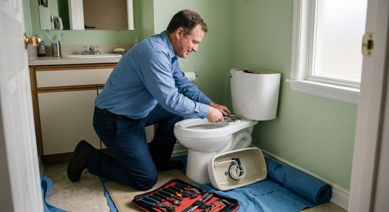 Leaking Toilet Repair in Denver, CO
