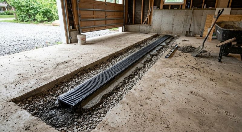 Linear Drain Installation in Denver, CO