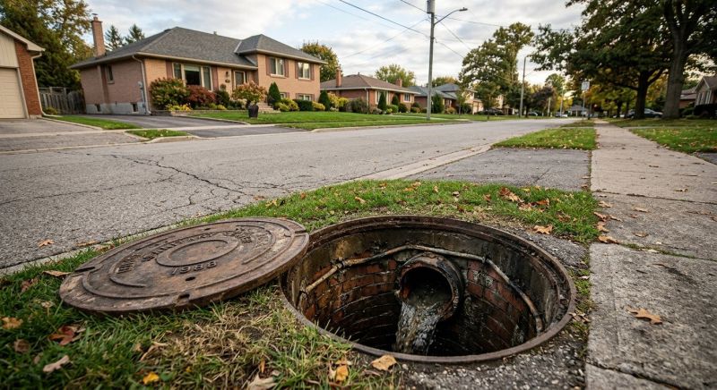 Sewage Line Installation in Columbus, OH