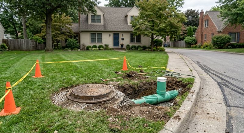 Sewer Lateral Installation in Columbus, OH