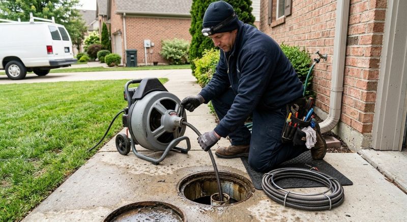 Sewer Line Snaking in Columbus, OH