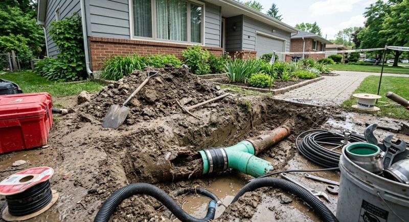 Sewer Line Unclogging in Katy, TX